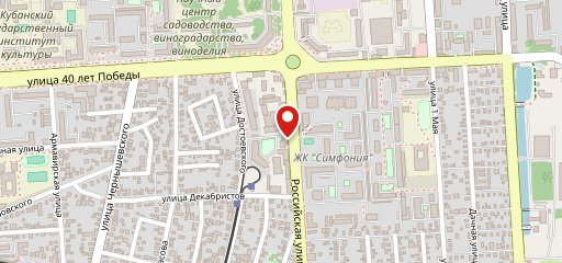 Восход на карте