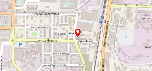 Восход на карте