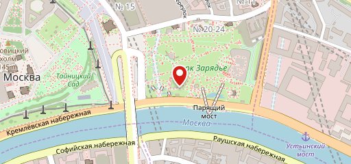 Восход на карте
