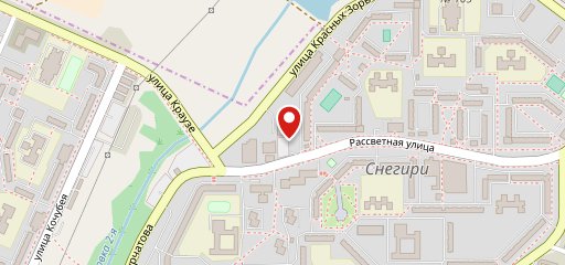 Восход на карте