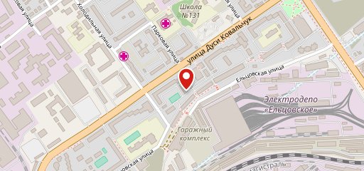 Восход на карте