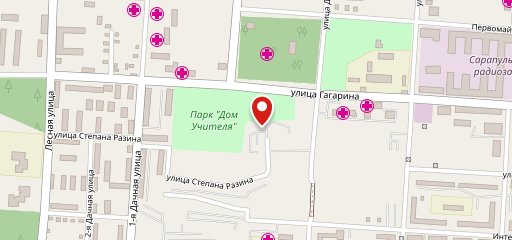 Восход на карте
