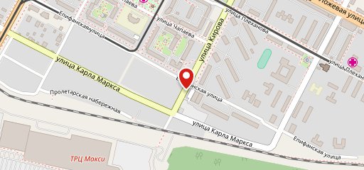 Восход солнца на карте