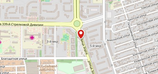 Восьмерочка на карте