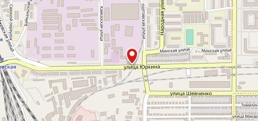 Восточка на карте
