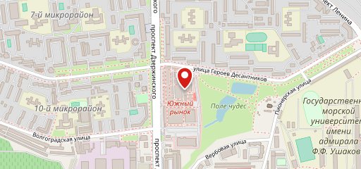 Восточная кухня на карте