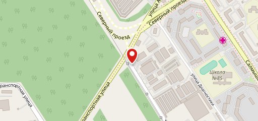 Заря на карте