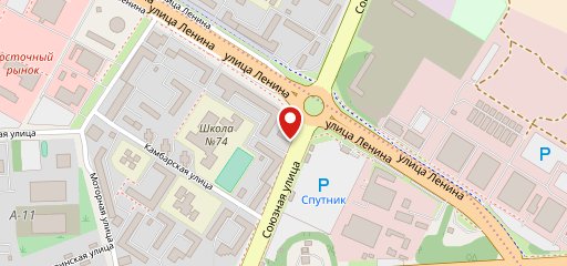Восточная Околица на карте