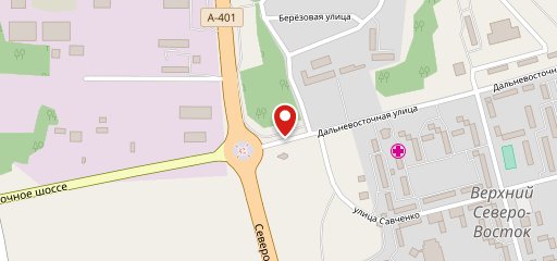 Восточное на карте