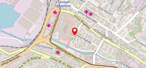 Восточное Море на карте