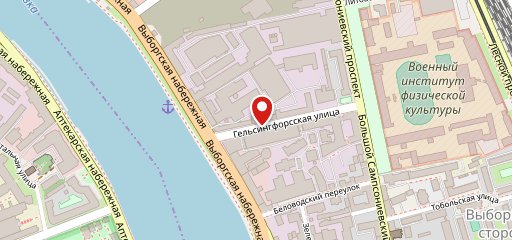 Восточное, бистро на карте