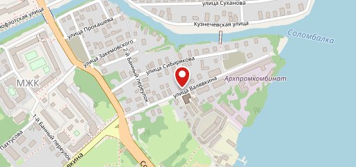 Восточный дворик на карте