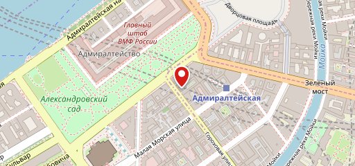 Бакинский дворик на карте