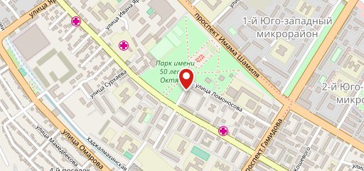 Восточный дворик на карте