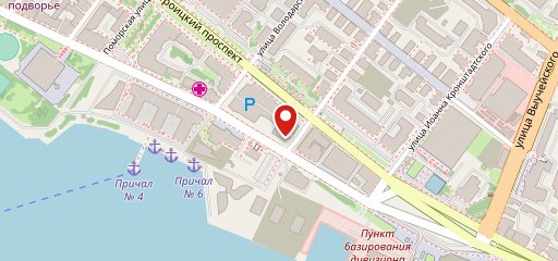 Восточный квартал на карте