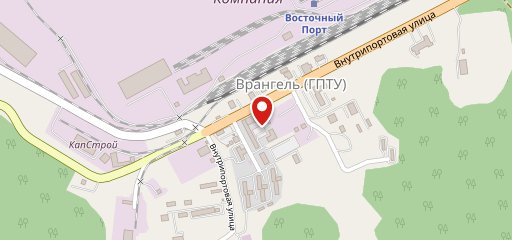 Восточный на карте