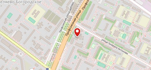 Столовая на карте