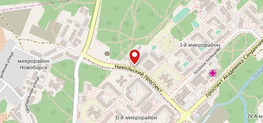 Восток суши на карте