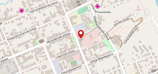 Кафе Восток-Запад на карте