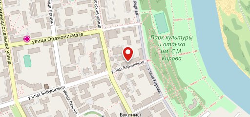 Столовая № 1 на карте