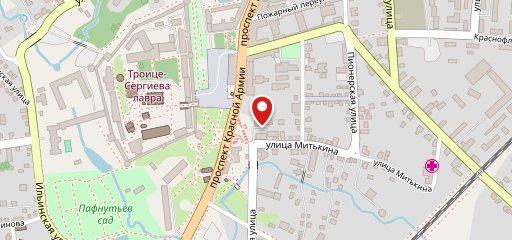 Вознесенская трапеза на карте
