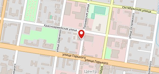 Каштан на карте