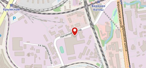 Время обеда на карте