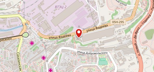 Время Обеда на карте