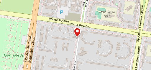 Всё на П на карте