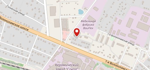 Булочная на карте