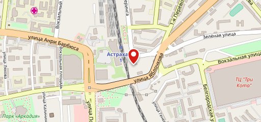 Встреча на перроне на карте