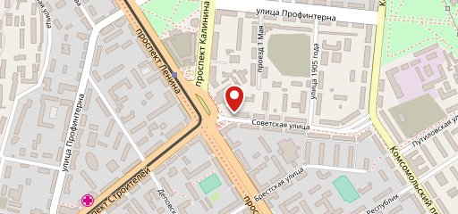вЦентре на карте