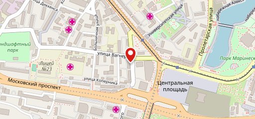 Лев Бородинский на карте