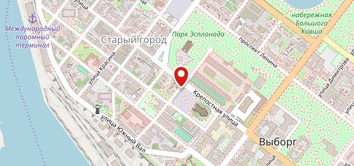 Выборг-Палас на карте