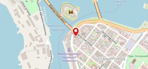 Выборгский дворъ на карте
