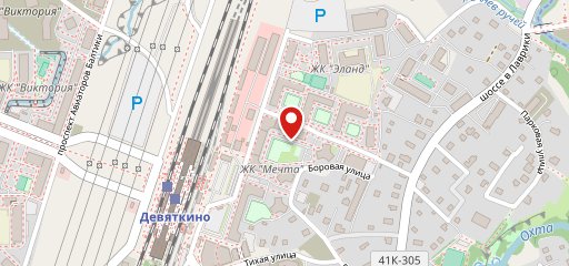 Столовая на карте