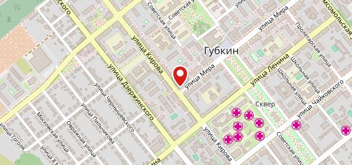 Выпечка на карте