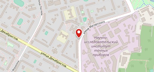 Выпечка и Кафе на карте