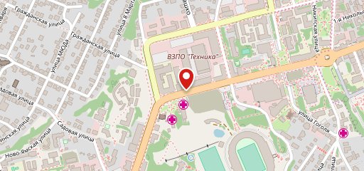 Выпечка и кофе на карте