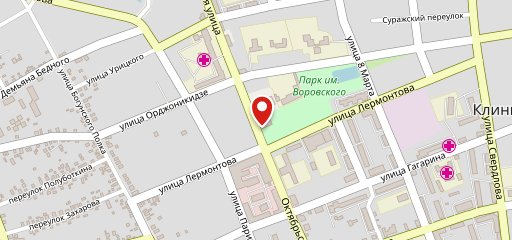 Выпечка на карте