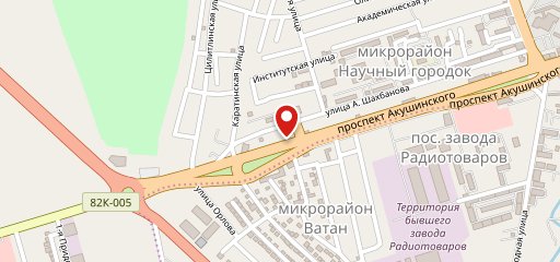 Выпечка на карте