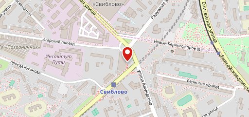 Выпечка на карте