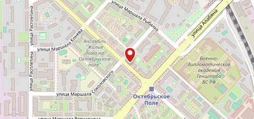 Выпечка на карте
