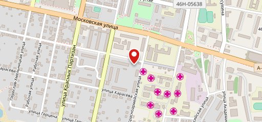 Выпечка на карте