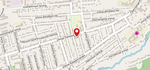Выпечка на карте