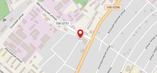 Высокогорская на карте