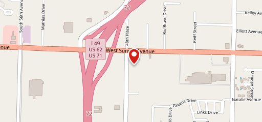 Waffle House на карте