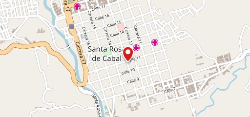 wafflera santa rosa de cabal на карте