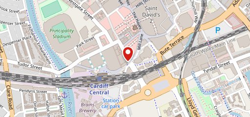 Walkabout - Cardiff на карте