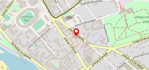 Омулевочная на карте